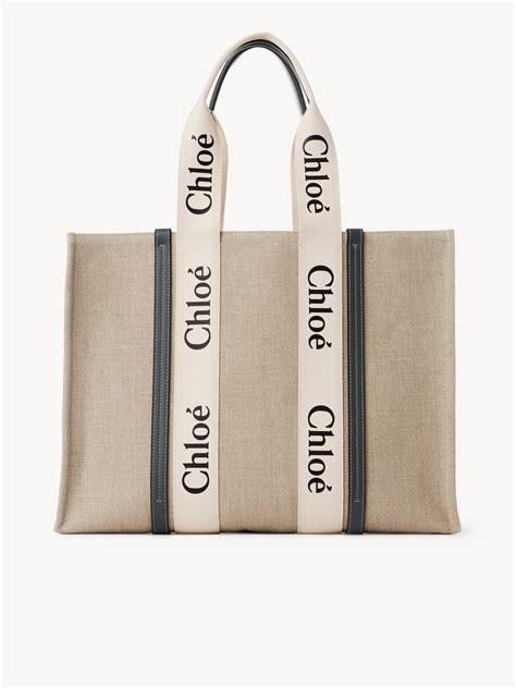 chloe tas woody|chloe woody tote bags.